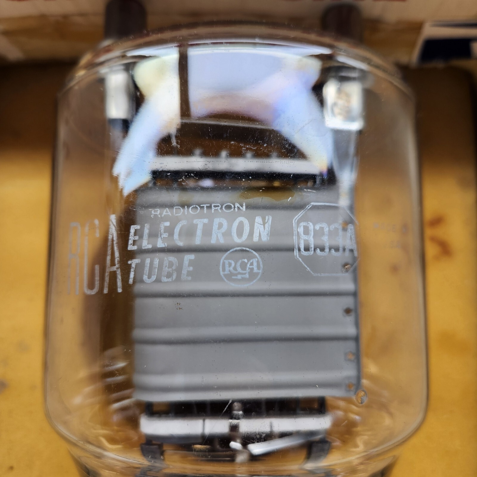 RCA Radiotron Electron Tube 833A HAM Radio Falak Tayyeb Platinum