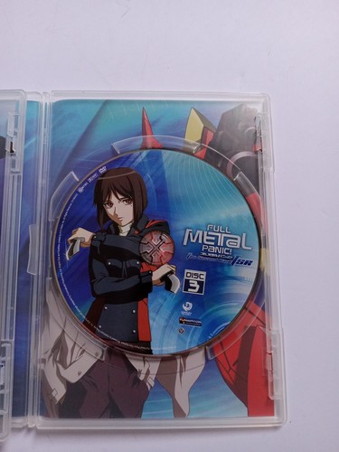Full Metal Panic: The Second Raid DVD, 2009, 3-Disc Set Anime TESTED & COMPLETE - Picture 4 of 4