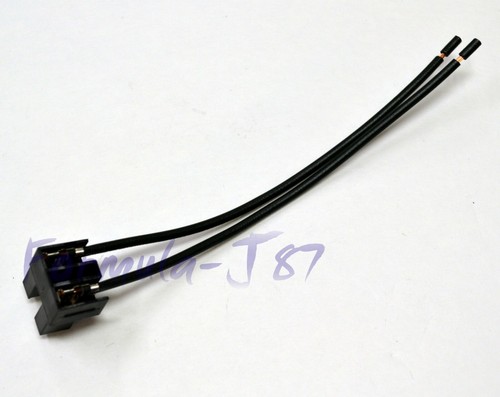 Flosser Wire Harness 7444 Pigtail Female H7 Head Light Bulb High Beam Holder Fit - Picture 3 of 7