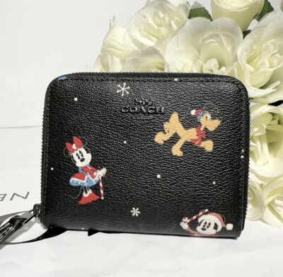 Portamonete Rotondo Portamonete Coach NWT Coach Disney X Coach
