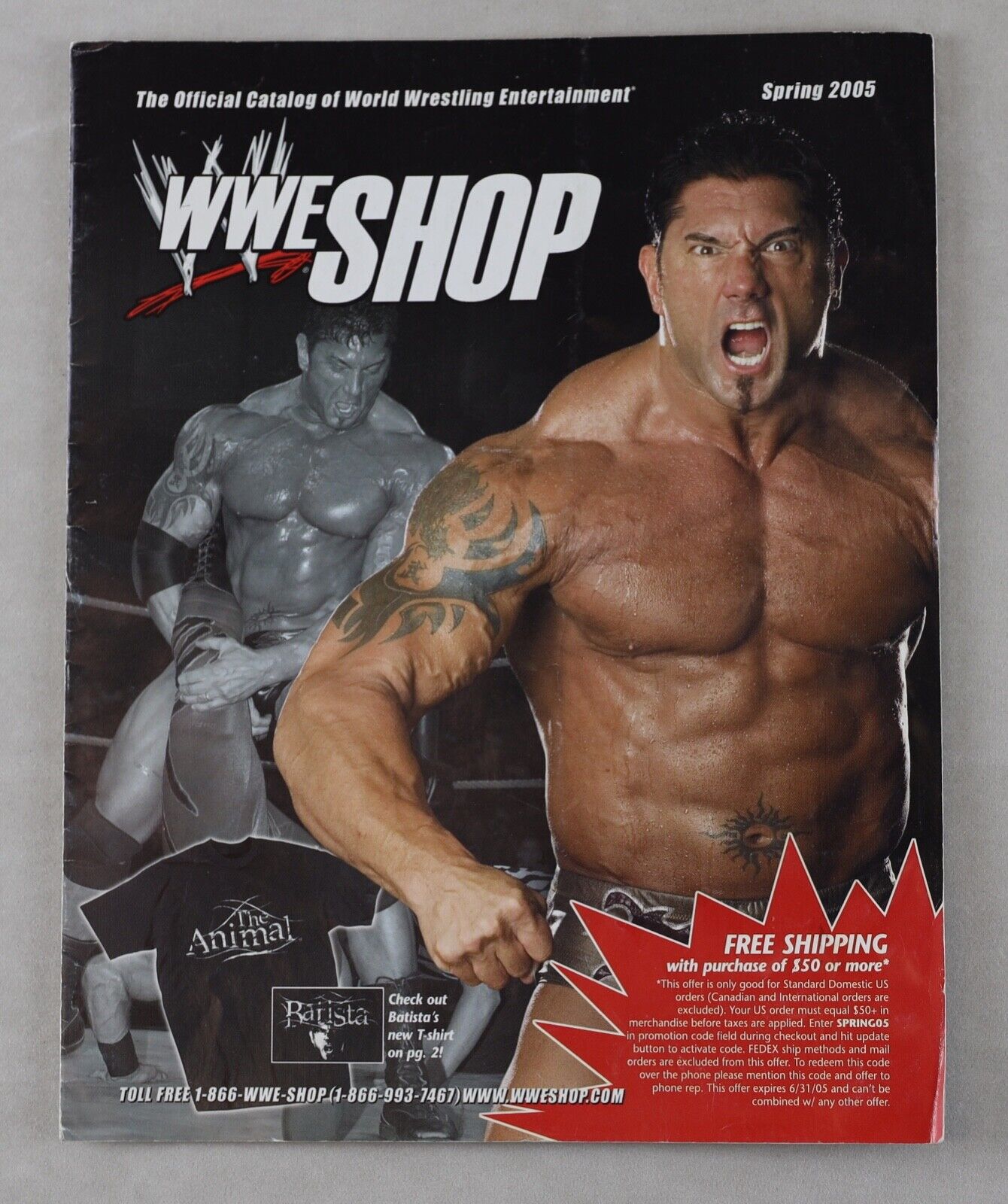 WWE poster john cena Dave Batista tamanho real Sacavém E Prior