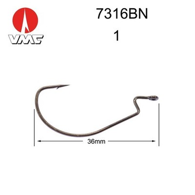 VMC 7316 - MEERESANGELHAKEN Dorsch Rochen Dogfish Dabs Wittling