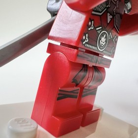 LEGO Ninjago Kai Minifigure Stone Armor Rebooted Njo0186 Authentic Genuine RARE