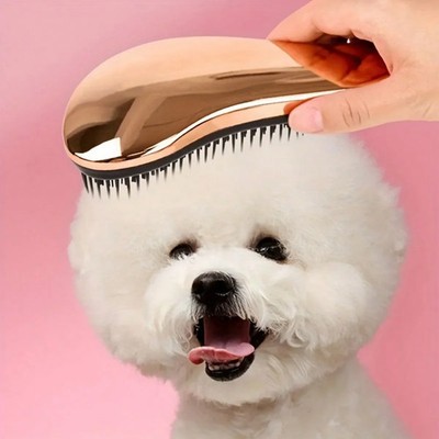 2-In-1 Dog Grooming Comb And Massage Brush Removes Hair And Relaxes Your Pet Per