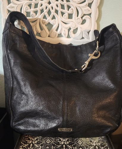 Coach Avery Black Leather Hobo Bag K1380 F23309