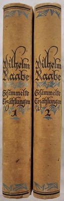 Gesammelte Erzählungen, Band 1 und 2. Wilhelm, Raabe: