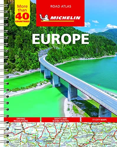 Europe - Tourist and Motoring Atlas (A4-Spiral): by Michelin SPIRAL-BOUND - Image 4