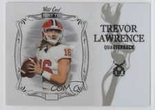 2021 Wild Card MATTE Smoking Guns Silver /40 Trevor Lawrence Rookie RC gx8. rookie card picture