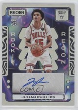 2023 Panini Recon Rookie Signatures 144/149 Julian Phillips #RRS-PHL Auto 16p1