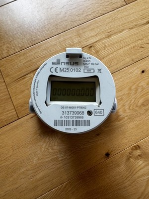 Sensus Wasserzähler | Konzentrisch 640 | M25 0102 | NEU