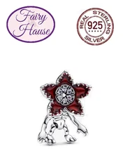 Stranger Things Faithful Copies 925 Sterling Silver Vecna Charm Demogorgon Eleven