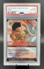 2023 Disney Lorcana FIRST CHAPTER - MAUI Enchanted Hero to All PSA 8