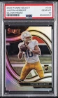 2020 PANINI SELECT SILVER PRIZM #344 JUSTIN HERBERT ROOKIE RC PSA 10