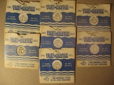 Vintage lot of 7 View-master reels Virginia Caverns Shenandoah Mount Vernon etc