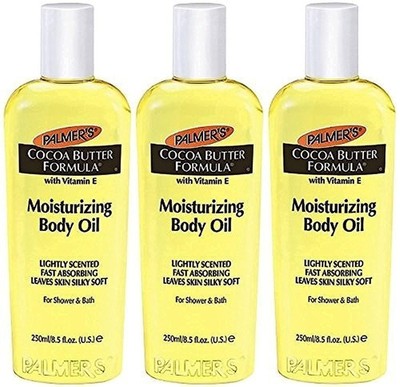 Palmer s Body Oil 3×250ml   mit Vitamin E & Kakaobutter   pflegend & glättend