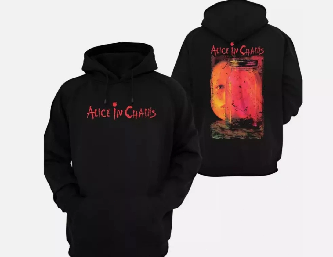 Classic Alice In Chains Album Cover Hoodie | Unisex Pullover S-5XL