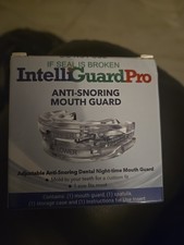 Mouth Guard Mouthpiece Stop Snoring Intelliguard PRO Adjustable Anti-Snoring
