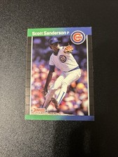 Scott Sanderson 1989 Donruss  #629 Chicago Cubs Baseball Lot Of 39 Cards