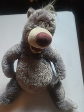 Vintage Disney Store The Jungle Book BALOO 14" Plush Stuffed Toy
