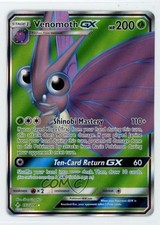 Full Art - Venomoth GX Pokémon Sun & Moon Unbroken Bonds #193 on eBay