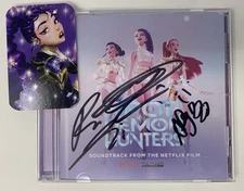 Kpop Demon Hunters Signed Autographed CD EJAE, Audrey Nuna, REI AMI 