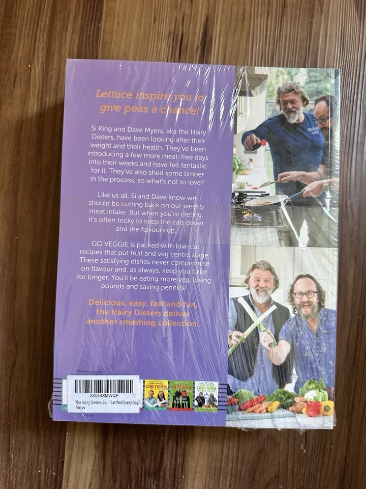 The Hairy Dieters 4 Book Collection by Si King & Dave Myers – NEW Set - Imagem 3 de 3