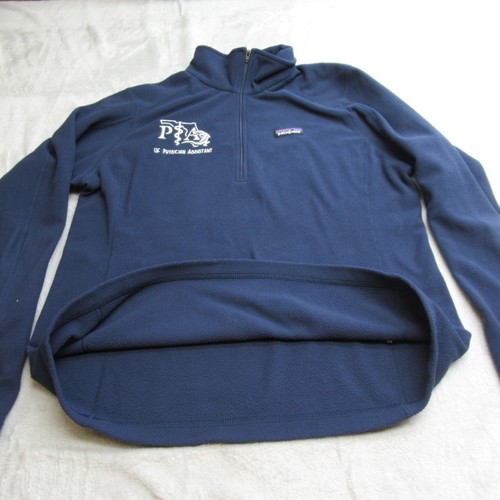 Patagonia Better maglione uomo grande blu pile pullover 1/4 zip Florida LOGO - Foto 2 di 11