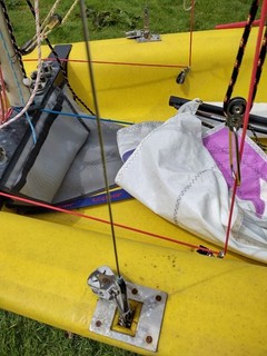 Topper Topaz Trez sailing dinghy