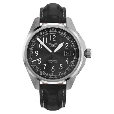 Aviator Airacobra 43 Typ B V.1.38.0.322.4   Herrenuhr   Edelstahl Garantie: Quar