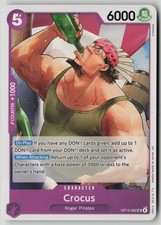Crocus OP13-062 One Piece Carrying On His Will Uncommon Near Mint