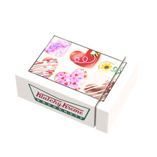 Boxed Donuts - Valentines Sweet Treat - Custo...