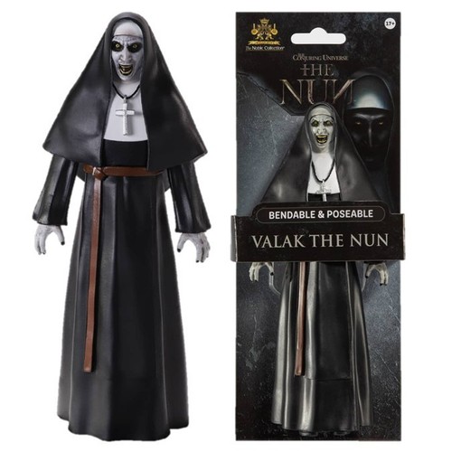 FIGURA DE ACCIÓN FLEXIBLE HORROR VALAK LA MONJA 7.5" COLECCIÓN NOBLE BENDYFIGS - Imagen 4 de 4