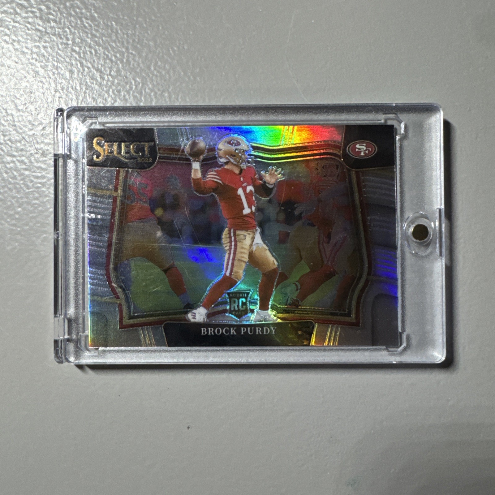 Brock Purdy Silver Field Level #493 2022 Panini Select