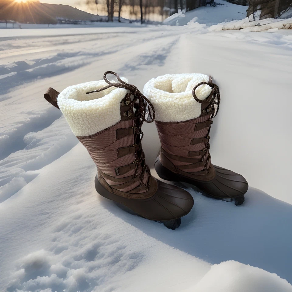 Bota de nieve aislante impermeable Lands' End para mujer talla 7 Expedition. Nuevo. Sin etiqueta Foto 4 de 4