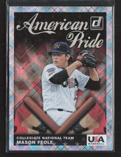 2019 Donruss #AP7 Mason Feole American Pride Diamond