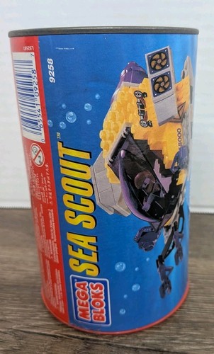 Mega Bloks Sea Racer 9258 Submarine Build Play Set Vintage 1999 NEW Sealed - Picture 4 of 6