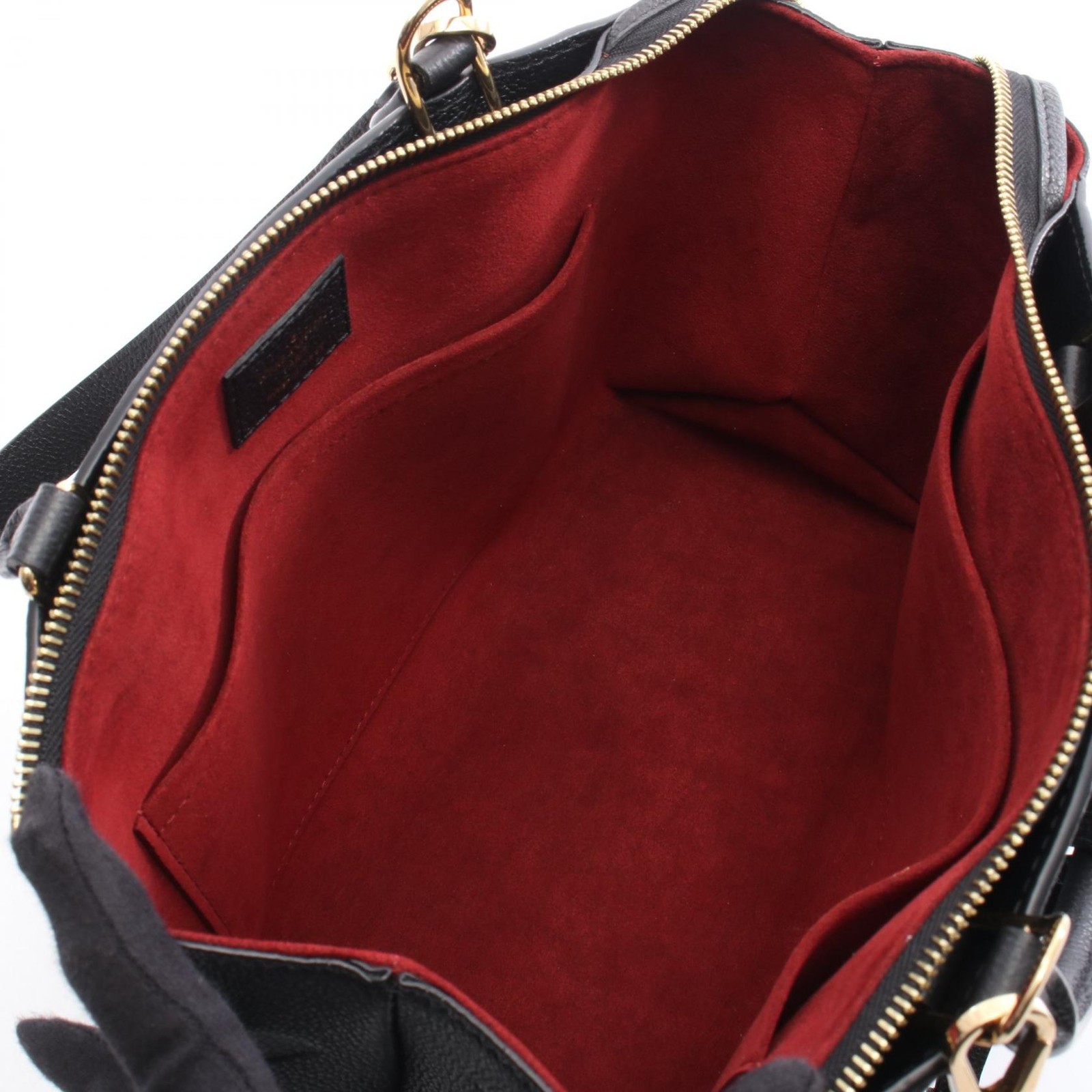 LOUIS VUITTON Petit Palais PM crossbody Handbag M58916 Monogram empreinte noir image 3