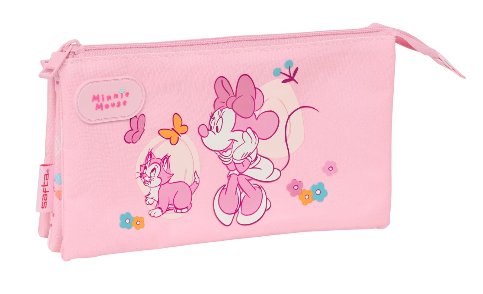 Safta MINNIE MOUSE BABY - Triple Pencil Case, Children's Pencil Case, Child, Ide