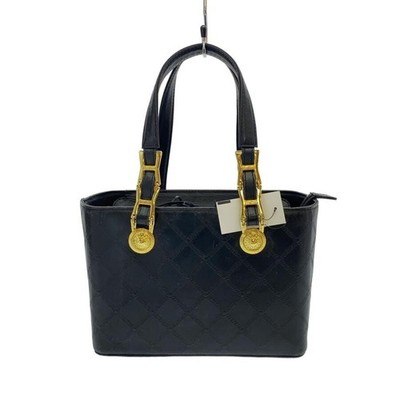 Gianni Versace Vintage Leder Sunburst Fransen schwarz Handtasche authentisch