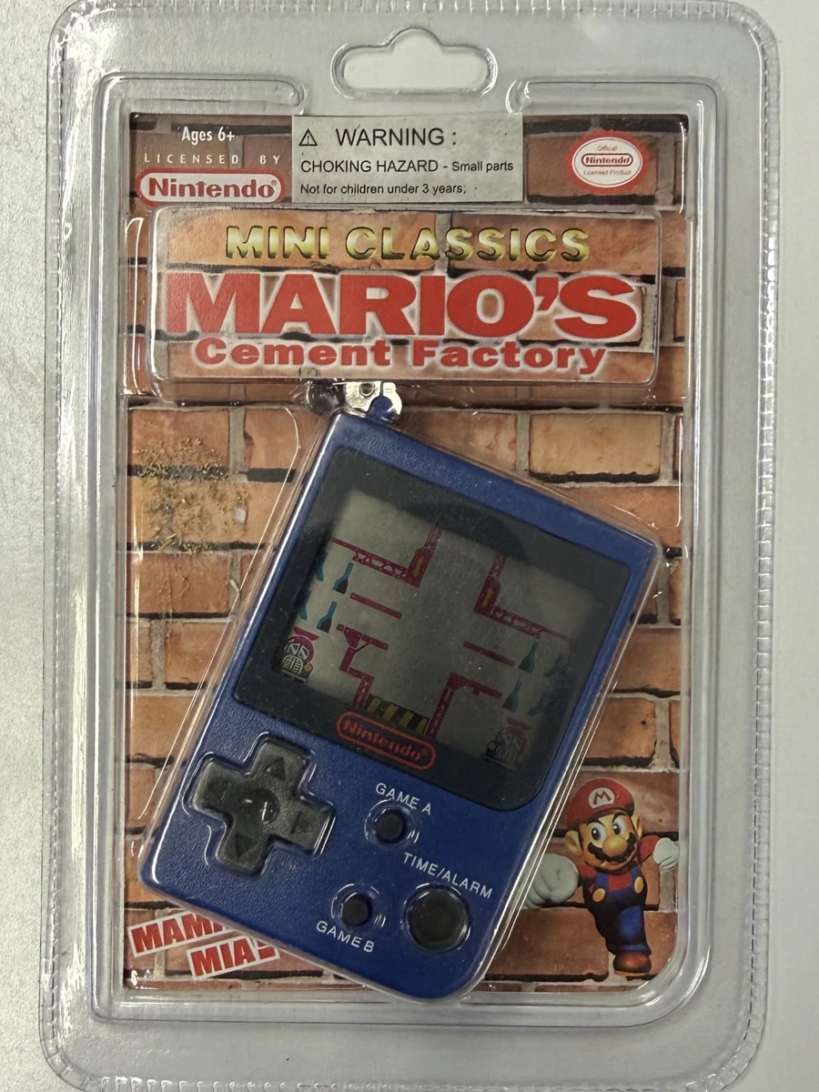 レア】マリオ セメントファクトリー ゲームウォッチ ミニクラシックス