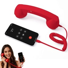 Retro Radiation Proof Wired Cell Phone Handset For Smartphone Users