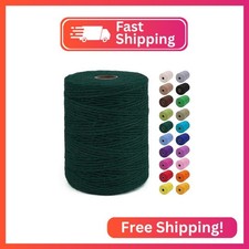 JeogYong 2mm Jute Twine String 656 Feet Natural Thick Garden Hemp Twine for Craf