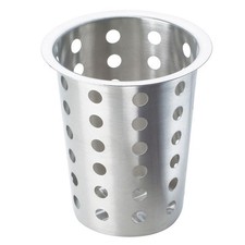 Cal-Mil CalMil 101739 4 1/2 in Stainless Steel Flatware Cylinder