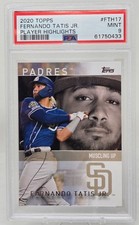 2020 Topps Highlights #17 FERNANDO TATIS JR CARD PSA 9 MINT