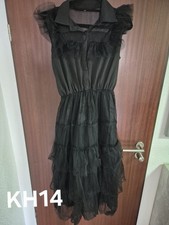 Halloween Fasching Kostüm Schwarze Braut