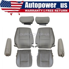 8pcs Fits 2000-2004 Toyota Tundra Sequoia Front Seat Cover Headrest Armrest 8pcs Fits 2000-2004 Toyota Tundra Sequoia Front Seat Cover Headrest Armrest