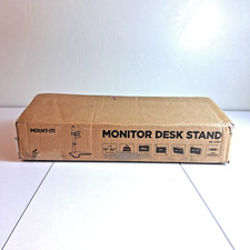 Mount-It MI-1757 Single Monitor Desk Stand NEW IN BOX 