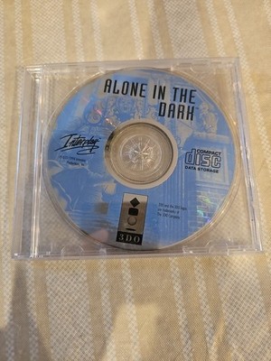 Alone In The Dark 3DO 1994 Interplay Authentic Tested Original Disc Only 