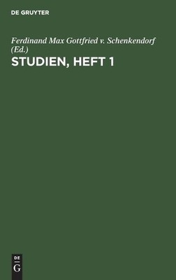 Studien, Heft 1 (Hardback)