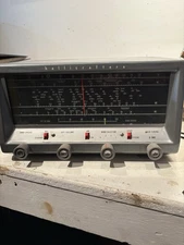 Vintage Hallicrafters Radio S-38E Powers Up When Turned On
